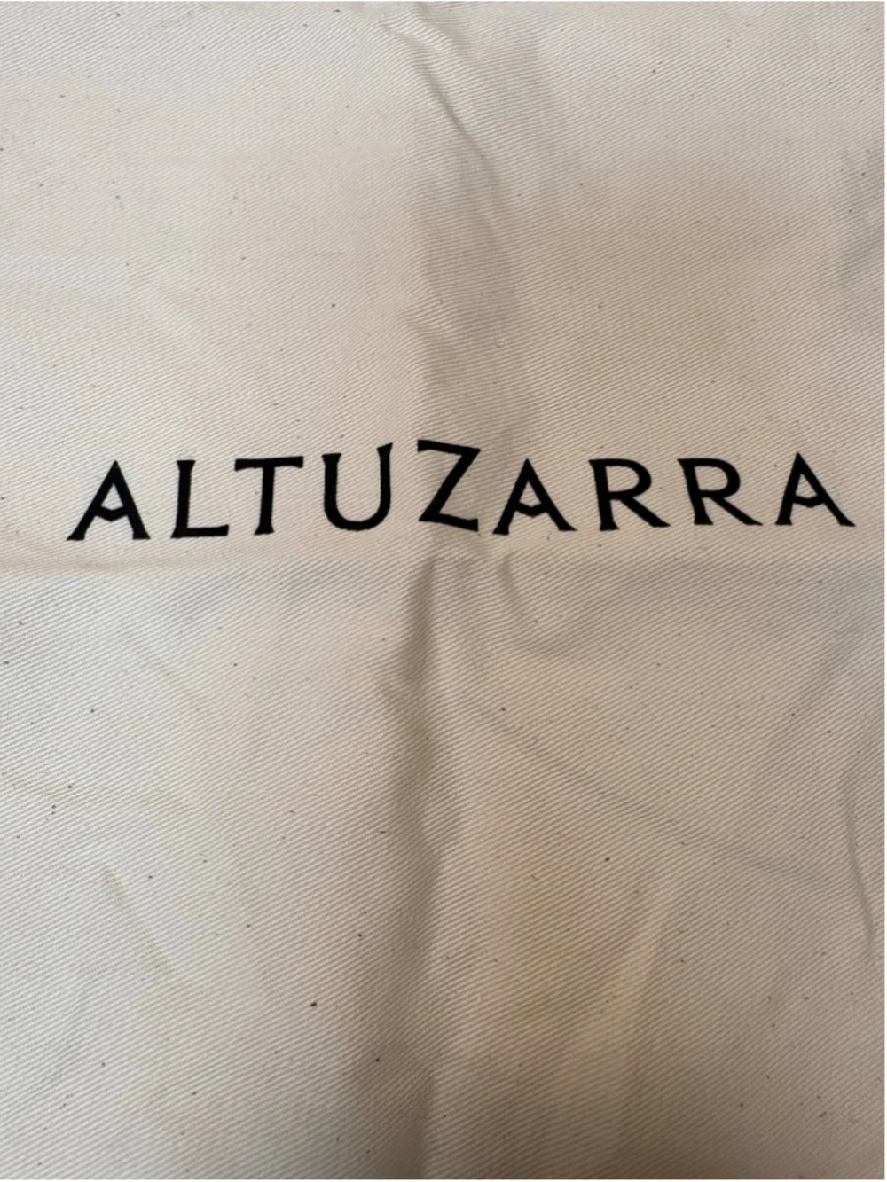 Altuzarra Unisex Dust Bag Storage Garment Bag One Size Beige Black